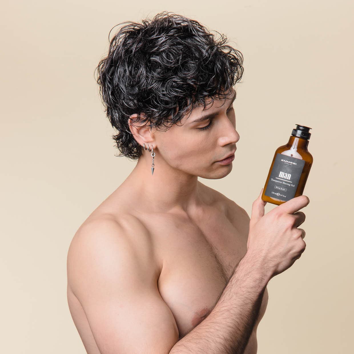 Man Transparent Shaving Gel thumbnail 3