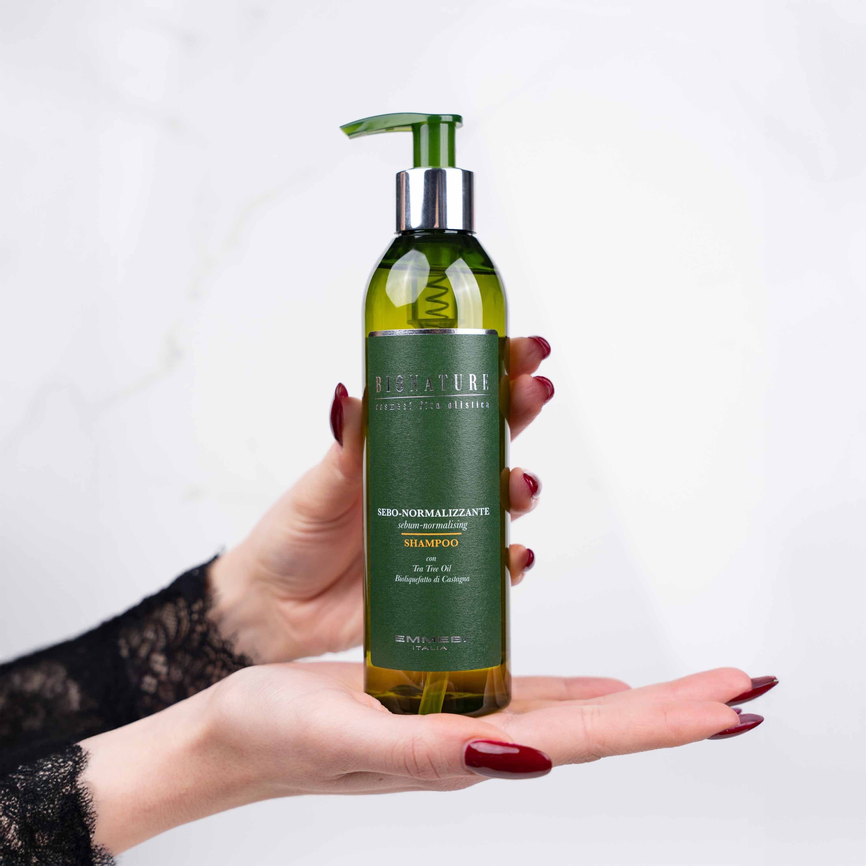 Bionature Шампунь для нормализации выработки кожного сала thumbnail 2