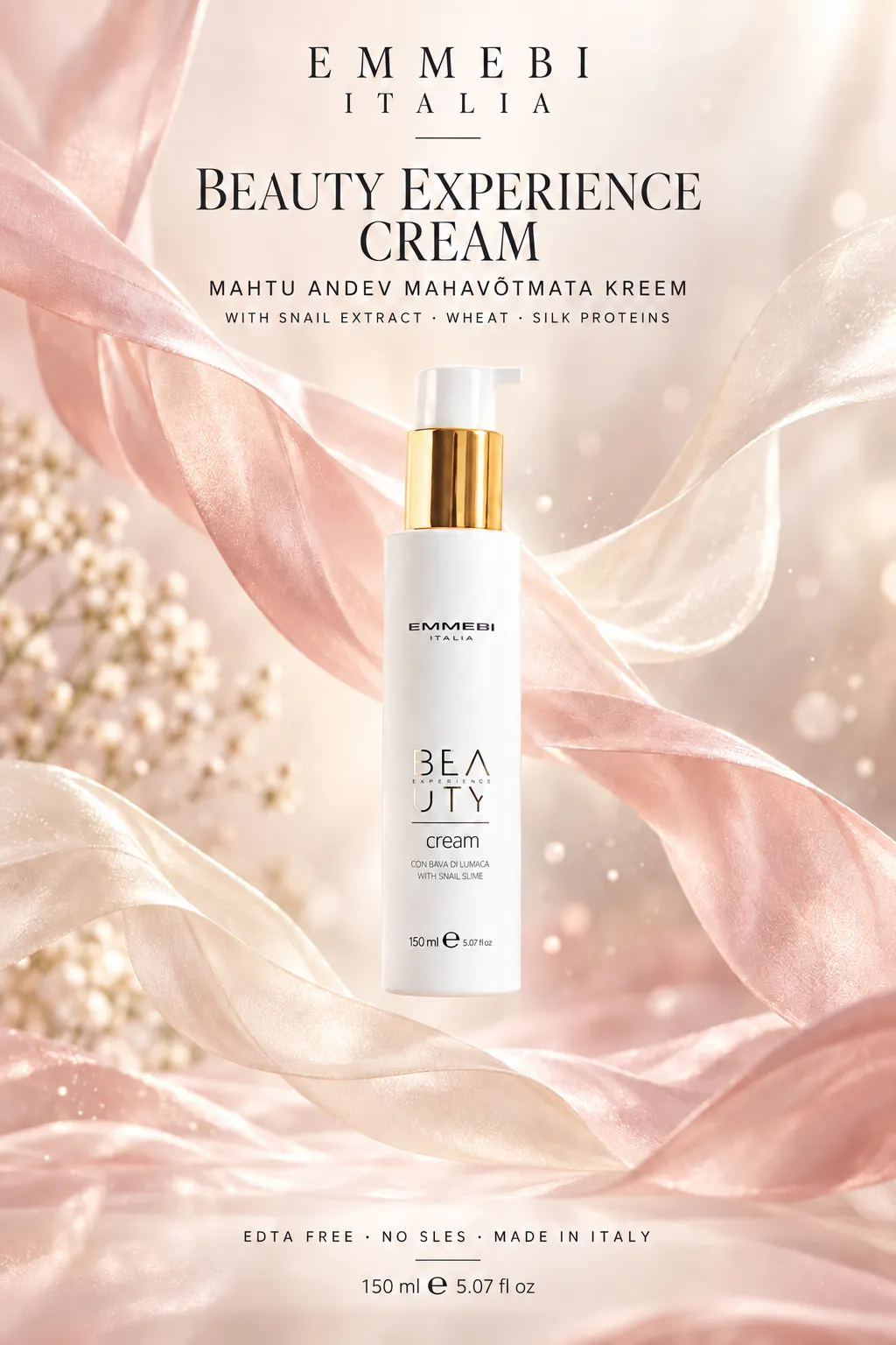 Emmebi Italia Beauty Experience Cream 150 ml — MAHTU ANDEV MAHAVÕTMATA KREEM