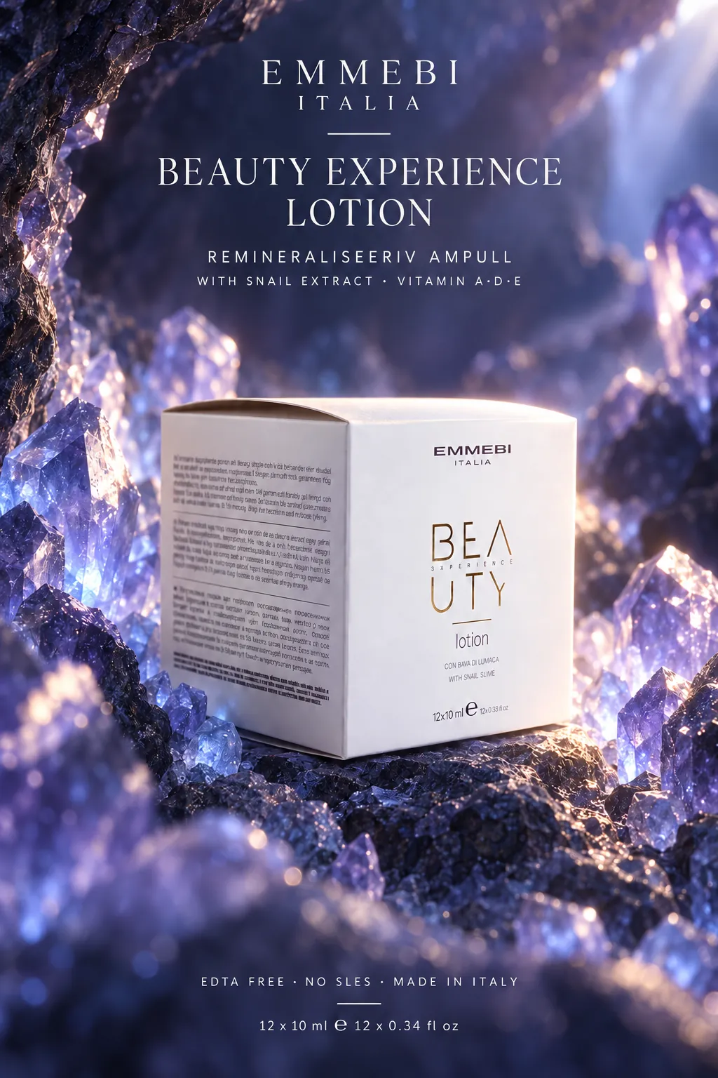 Emmebi Italia Beauty Experience Lotion 10 ml — REMINERALISEERIV AMPULL