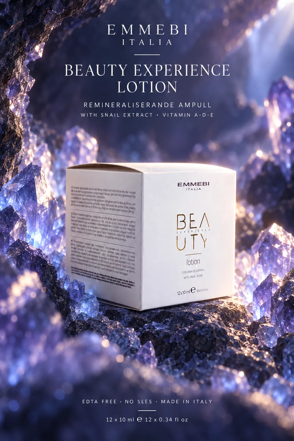 Emmebi Italia Beauty Experience Lotion 10 ml — REMINERALISERANDE AMPULL