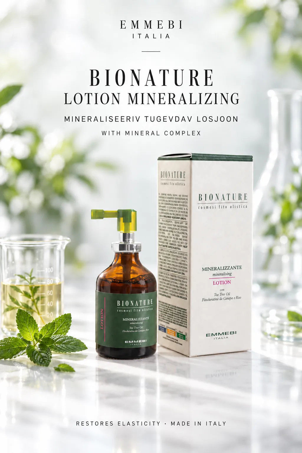 Emmebi Italia BIONATURE LOTION MINERALIZING — MINERALISEERIV TUGEVDAV LOSJOON